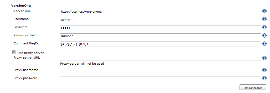 Configure Proxy